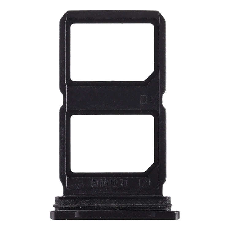 For Vivo Xplay6 2 x SIM Card Tray (Black)