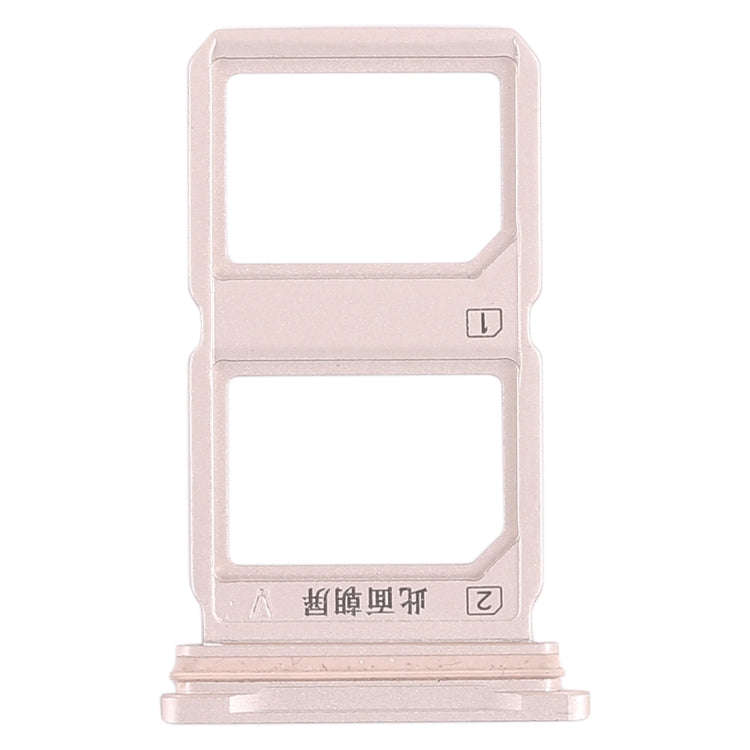 For Vivo Xplay6 2 x SIM Card Tray (Gold)