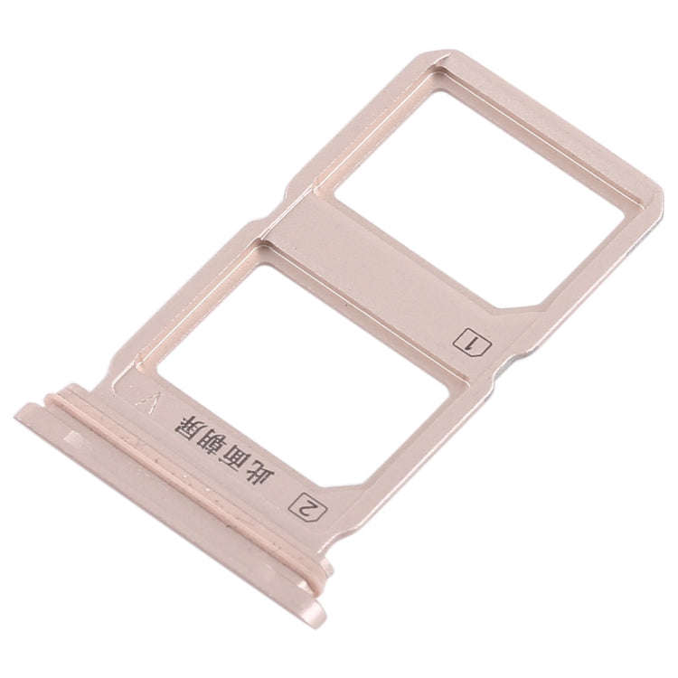 For Vivo Xplay6 2 x SIM Card Tray (Gold)