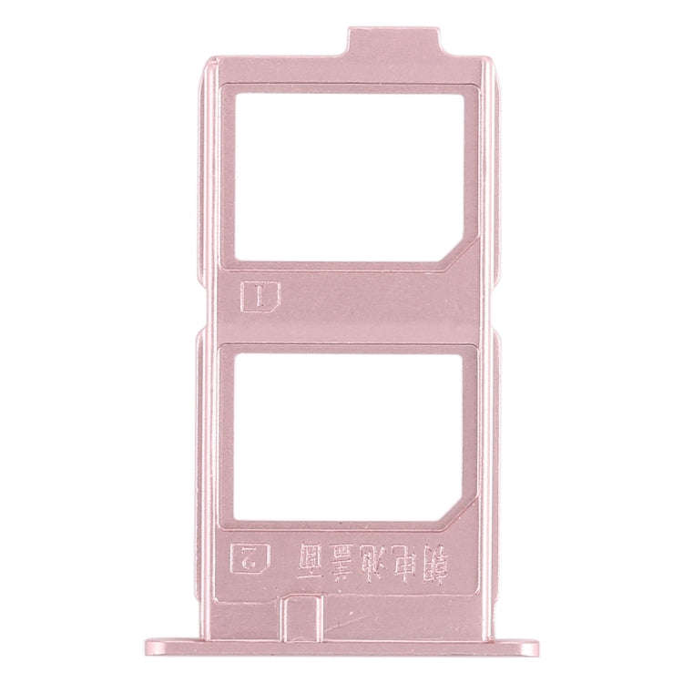 For Vivo X7 Plus 2 x SIM Card Tray (Rose Gold)