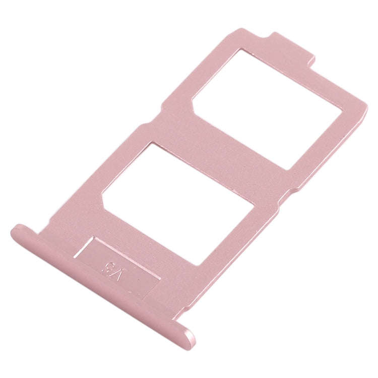 For Vivo X7 Plus 2 x SIM Card Tray (Rose Gold)