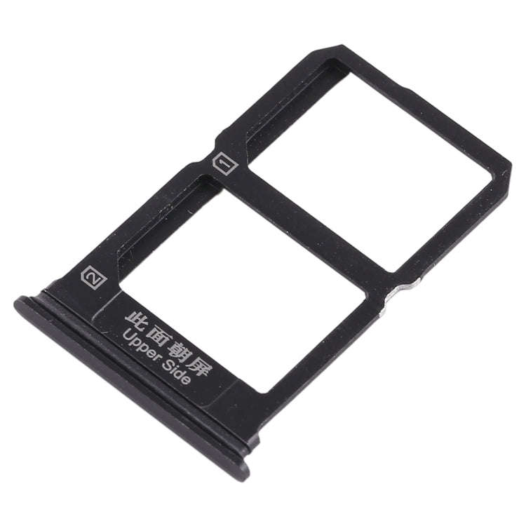 For Vivo X9i 2 x SIM Card Tray (Black)