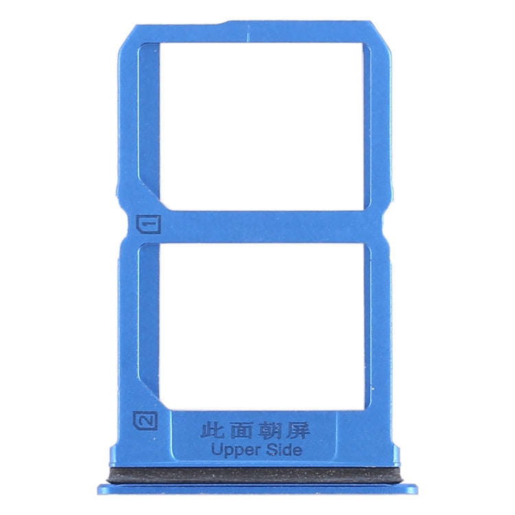 For Vivo X9i 2 x SIM Card Tray (Blue)