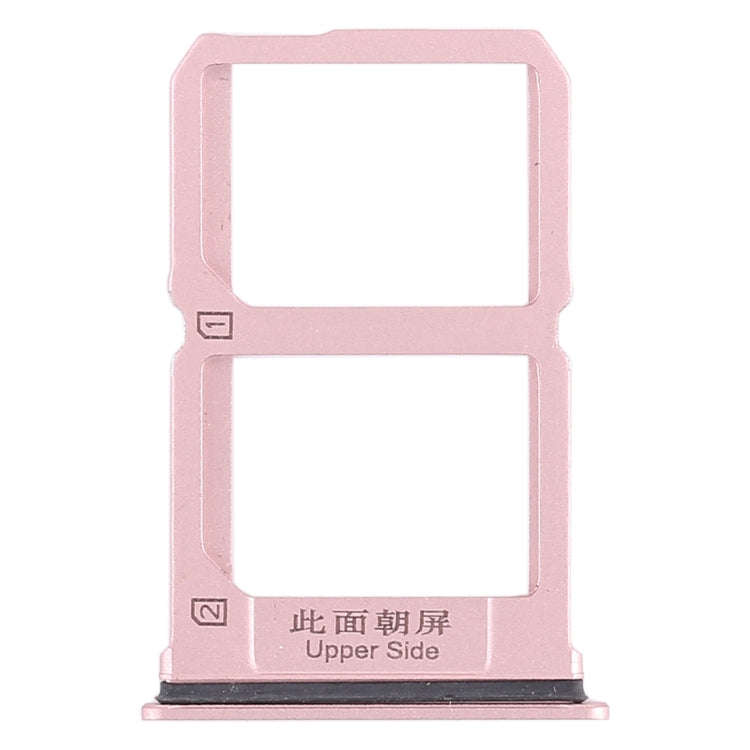 For Vivo X9i 2 x SIM Card Tray (Rose Gold)