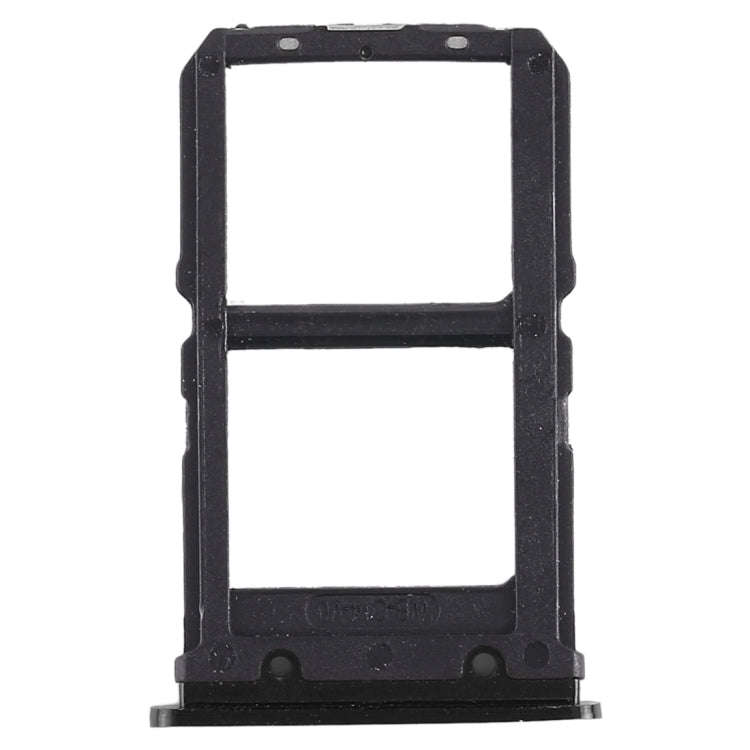 For Vivo X23 2 x SIM Card Tray (Black)