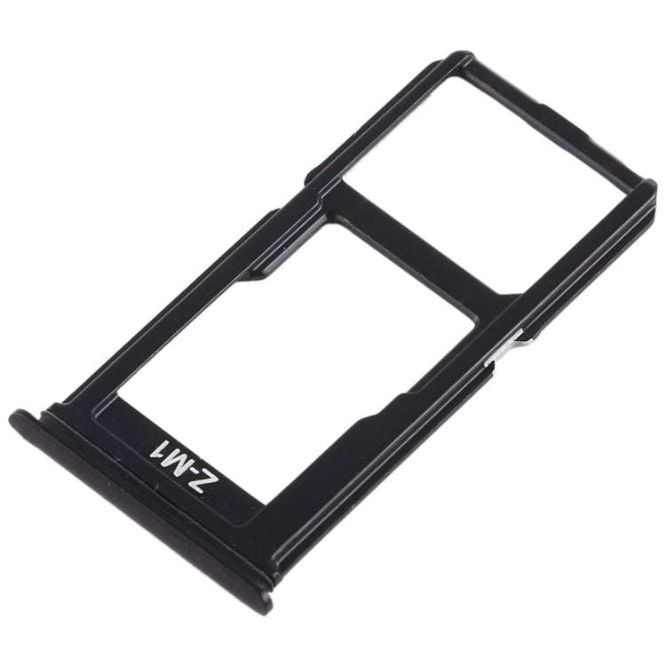 For Vivo X20 SIM Card Tray + SIM Card Tray / Micro SD Card Tray (Black)
