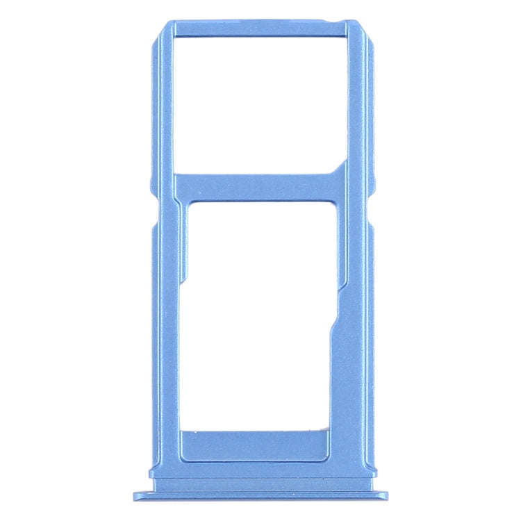 For Vivo X20 SIM Card Tray + SIM Card Tray / Micro SD Card Tray (Blue)