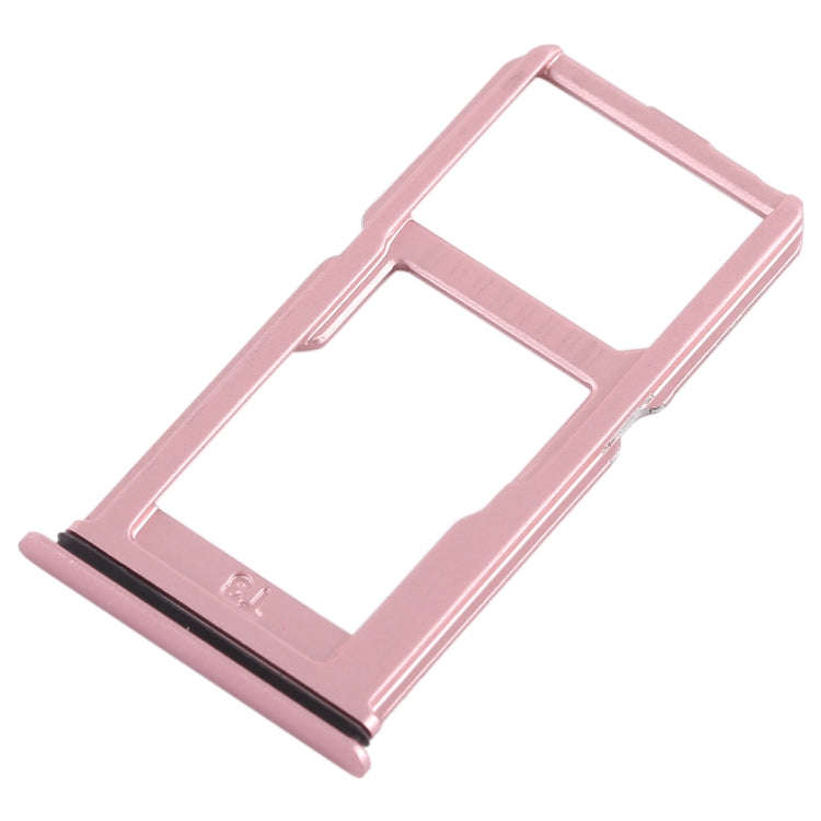 For Vivo X20 SIM Card Tray + SIM Card Tray / Micro SD Card Tray (Rose Gold)