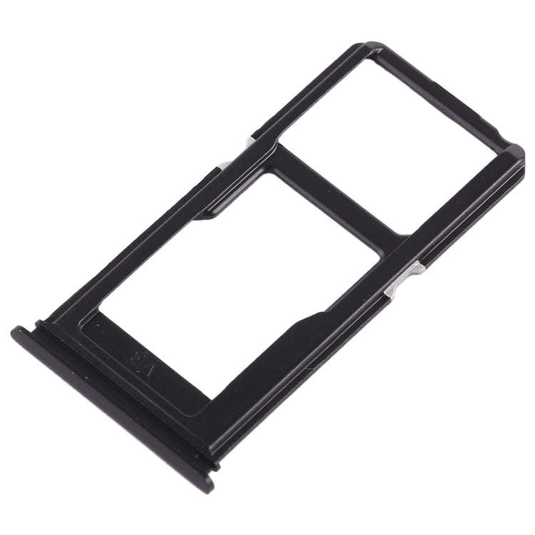 For Vivo X20 Plus SIM Card Tray + SIM Card Tray / Micro SD Card Tray (Black)