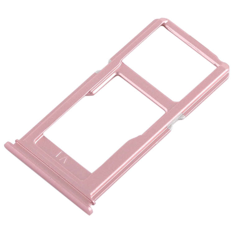 For Vivo X20 Plus SIM Card Tray + SIM Card Tray / Micro SD Card Tray (Rose Gold)