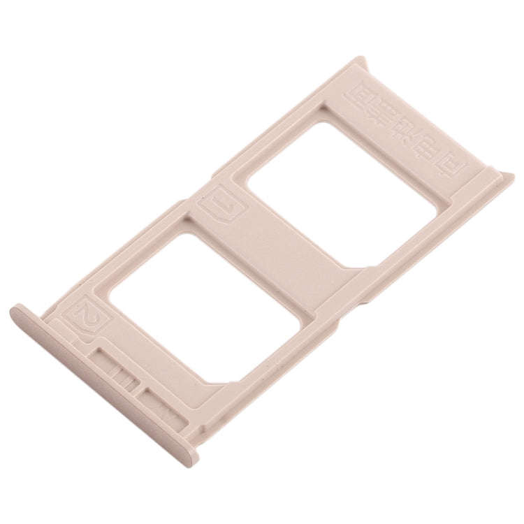 For Vivo V3 2 x SIM Card Tray (Gold)