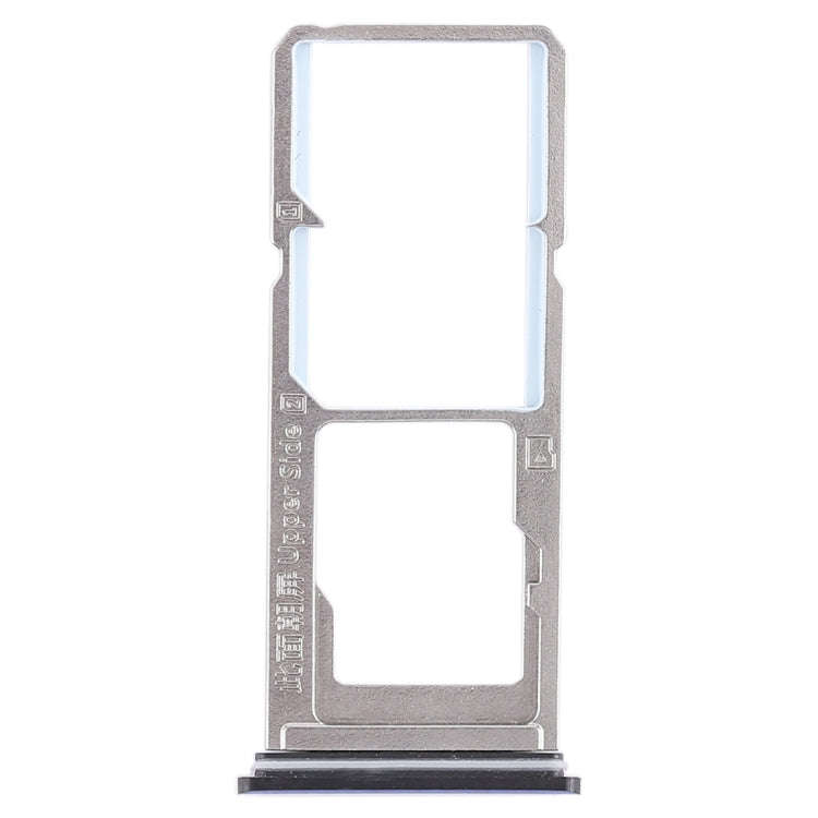 For Vivo Z1 2 x SIM Card Tray + Micro SD Card Tray (Blue)