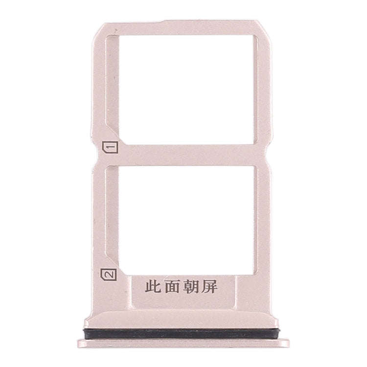 For Vivo X9s Plus 2 x SIM Card Tray (Gold)