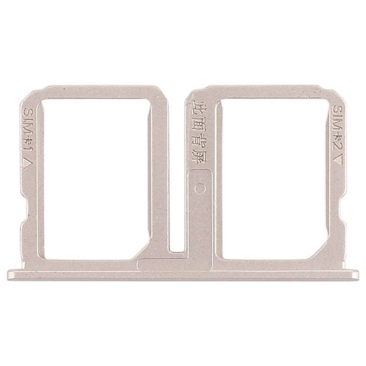 For Vivo Xplay5 2 x SIM Card Tray (Gold)