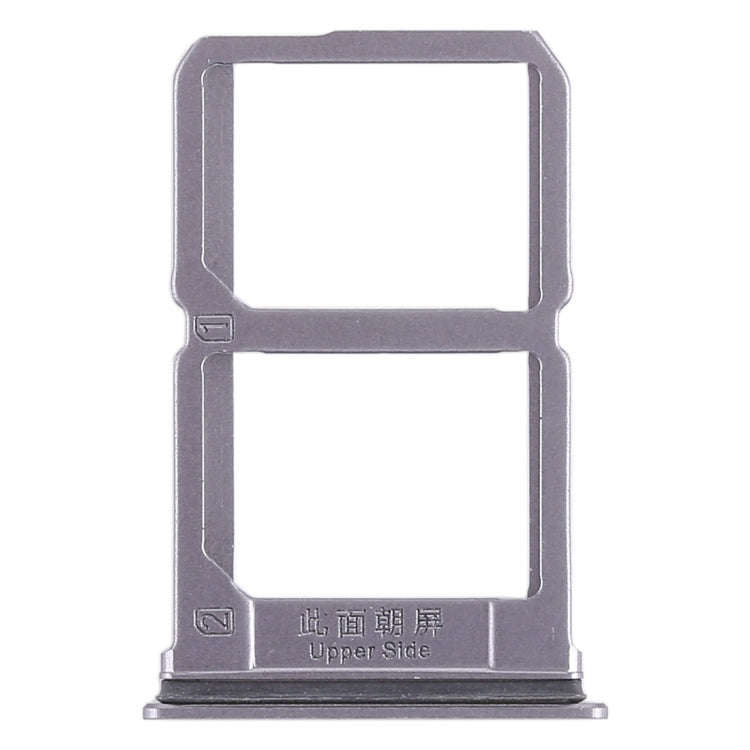 For Vivo X9s 2 x SIM Card Tray (Grey)