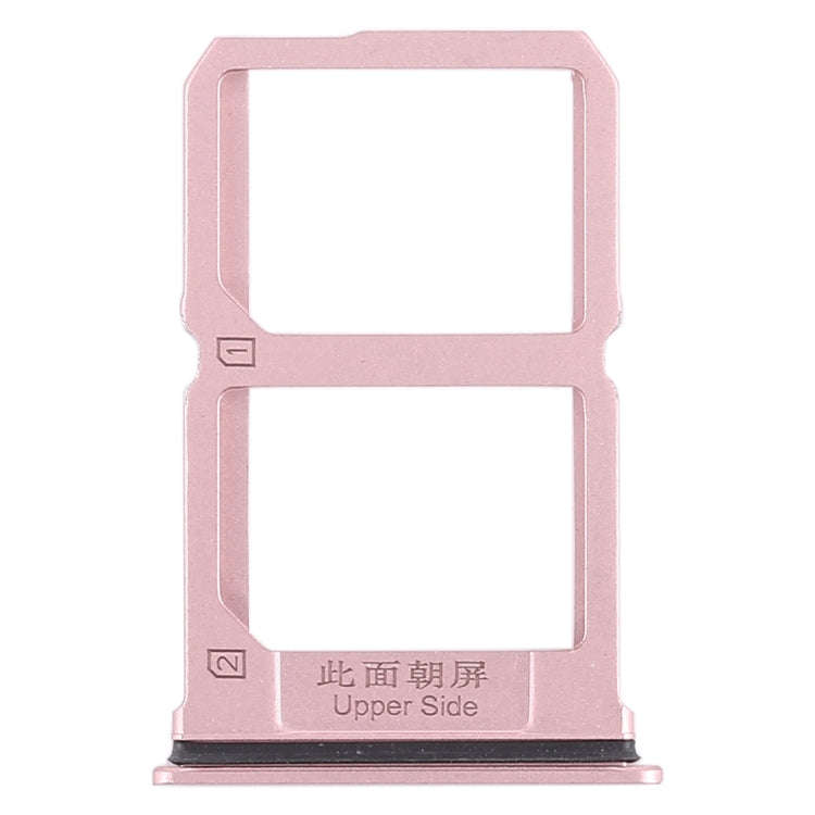 For Vivo X9s 2 x SIM Card Tray (Rose Gold)