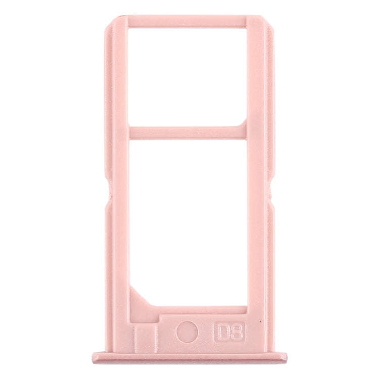 For Vivo Y55 2 x SIM Card Tray (Rose Gold)
