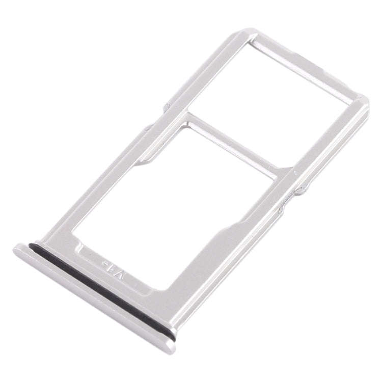 For Vivo X21i SIM Card Tray + SIM Card Tray / Micro SD Card Tray (Silver)