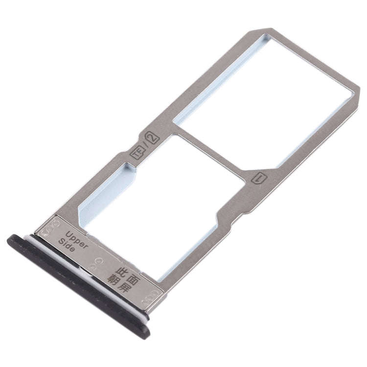 For Vivo Y67 SIM Card Tray + SIM Card Tray / Micro SD Card Tray (Black)
