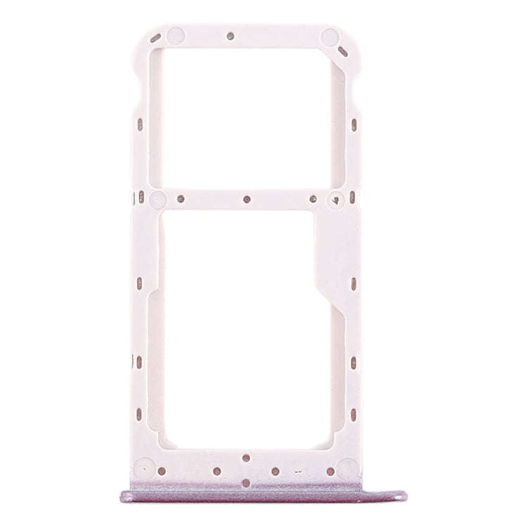 SIM Card Tray + SIM Card Tray / Micro SD Card Tray for Huawei Honor 9i (Purple)
