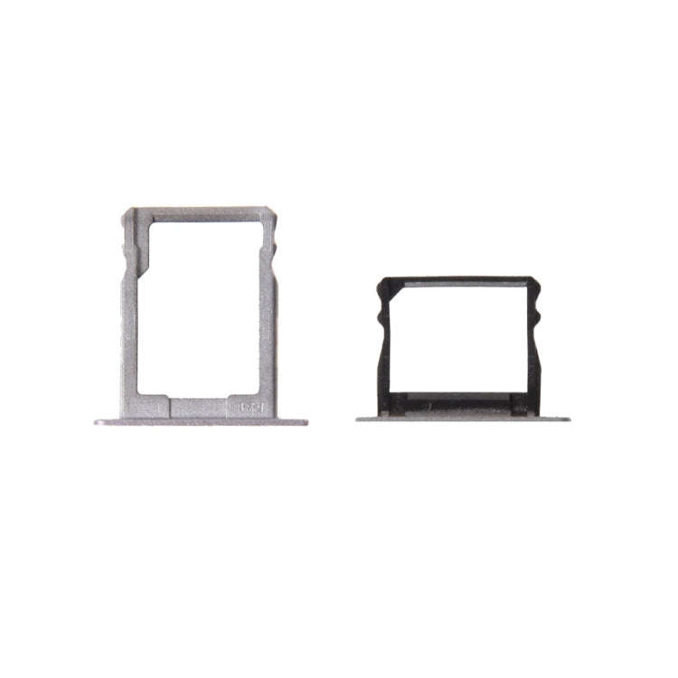 For Huawei P8 SIM Card Tray and Micro SD Card Tray(Black)