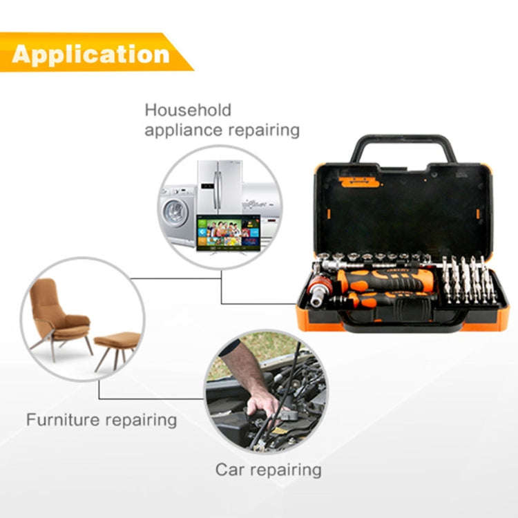 JAKEMY JM-6121 31 in 1 Professional Screwdriver Kit Disassemble Tool Screwdriver Set Multifunctio...