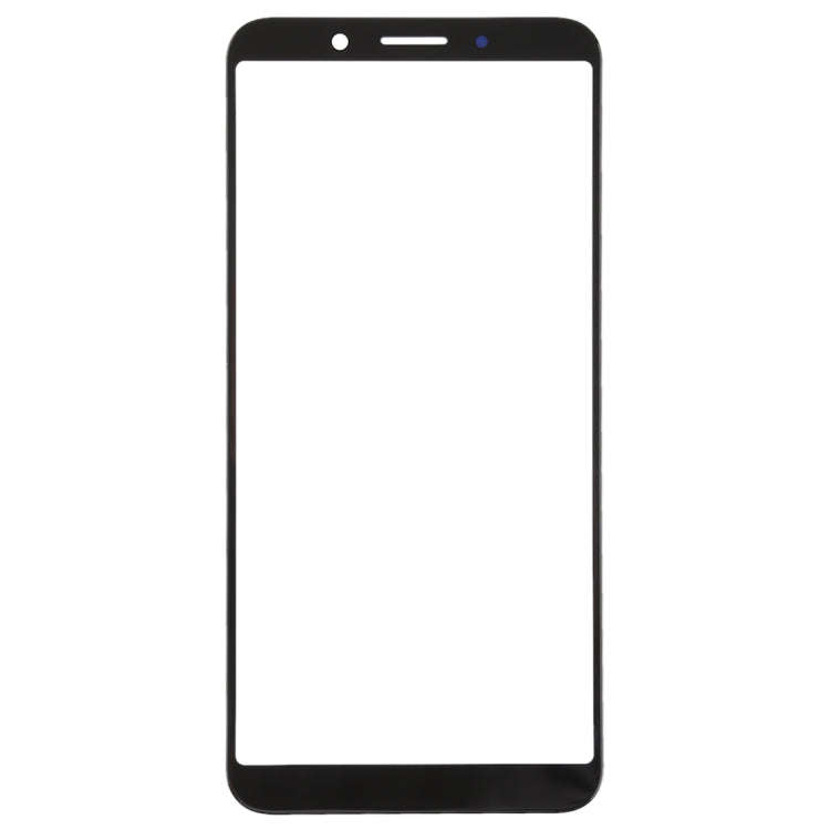 For OPPO A83 Front Screen Outer Glass Lens (Black)