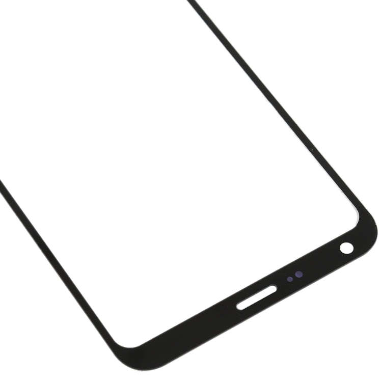 Front Screen Outer Glass Lens for LG Q6 / Q6+ LG-M700 M700 M700A US700 M700H M703 M700Y(Black)