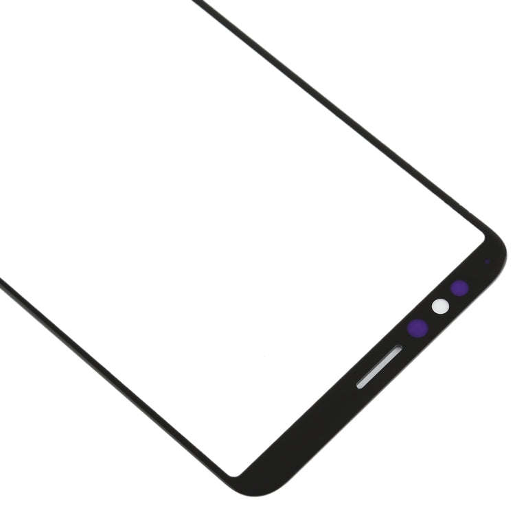 For OPPO R11s Front Screen Outer Glass Lens (Black)