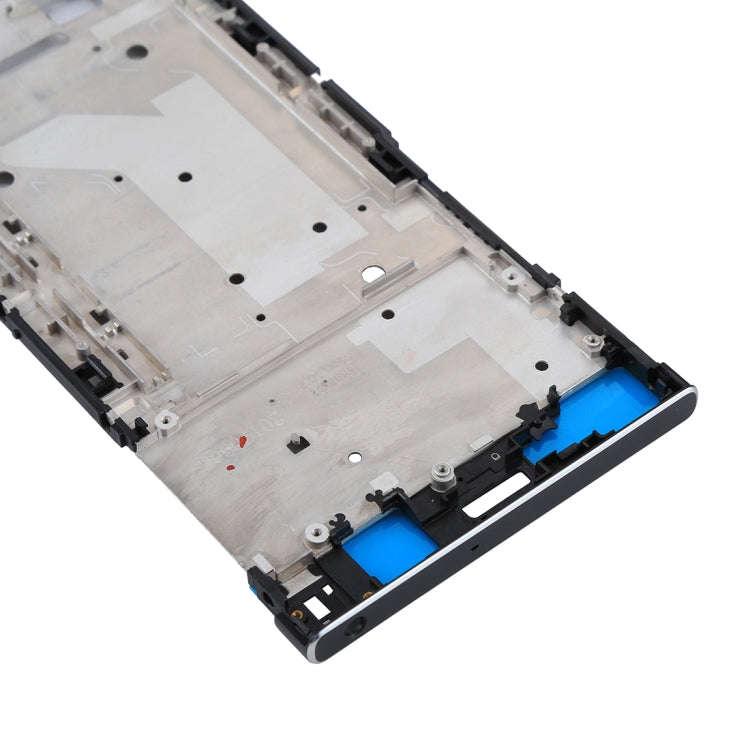 Front Housing LCD Frame Bezel Plate for Sony Xperia XA1 Ultra (Black)