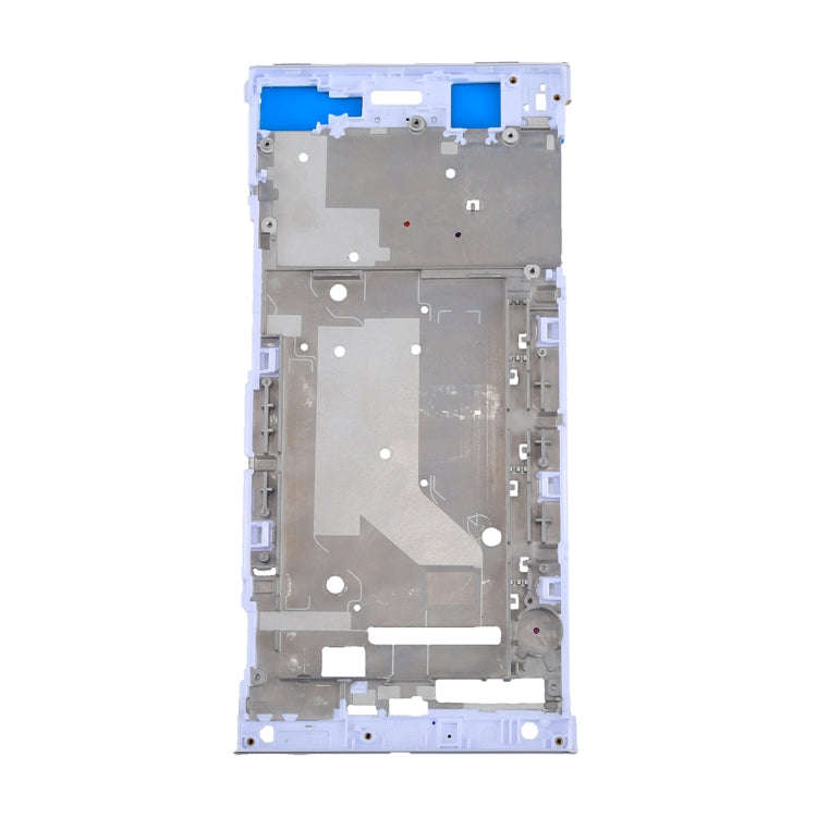 Front Housing LCD Frame Bezel Plate for Sony Xperia XA1 Ultra (White)