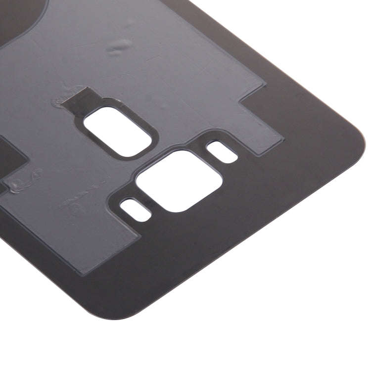 Glass Back Battery Cover for ASUS ZenFone 3 / ZE520KL 5.2 inch(Black)