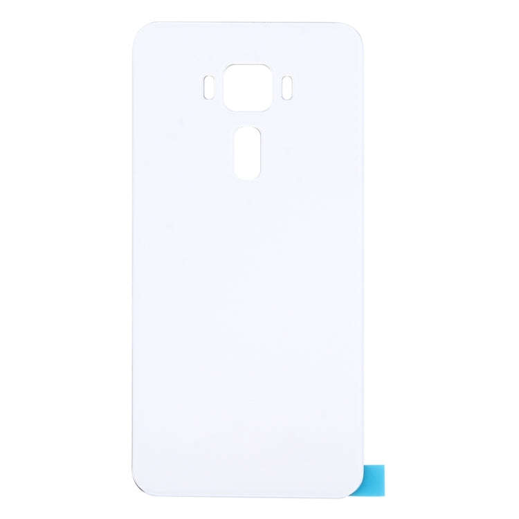 Glass Back Battery Cover for ASUS ZenFone 3 / ZE520KL 5.2 inch(White)