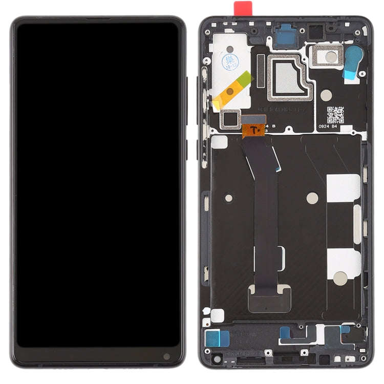 TFT LCD Screen for Xiaomi MI Mix 2S Digitizer Full Assembly with Frame(Black)