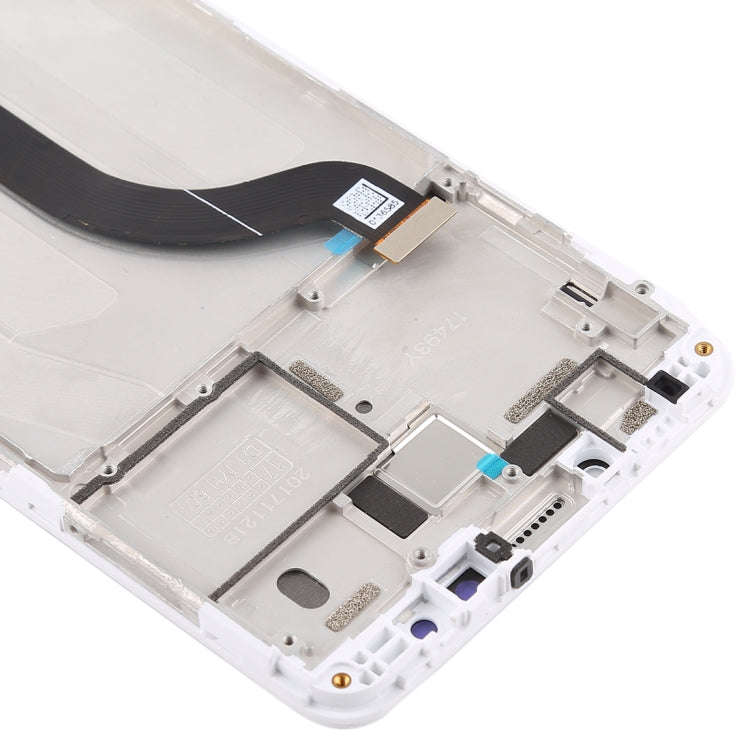 TFT LCD Screen for Xiaomi Redmi 5 Digitizer Full Assembly with Frame(White)