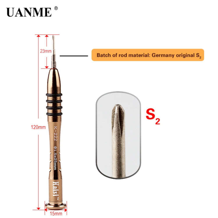 Kaisi K-222 Precision Screwdrivers Professional Repair Opening Tool for Mobile Phone Tablet PC (P...