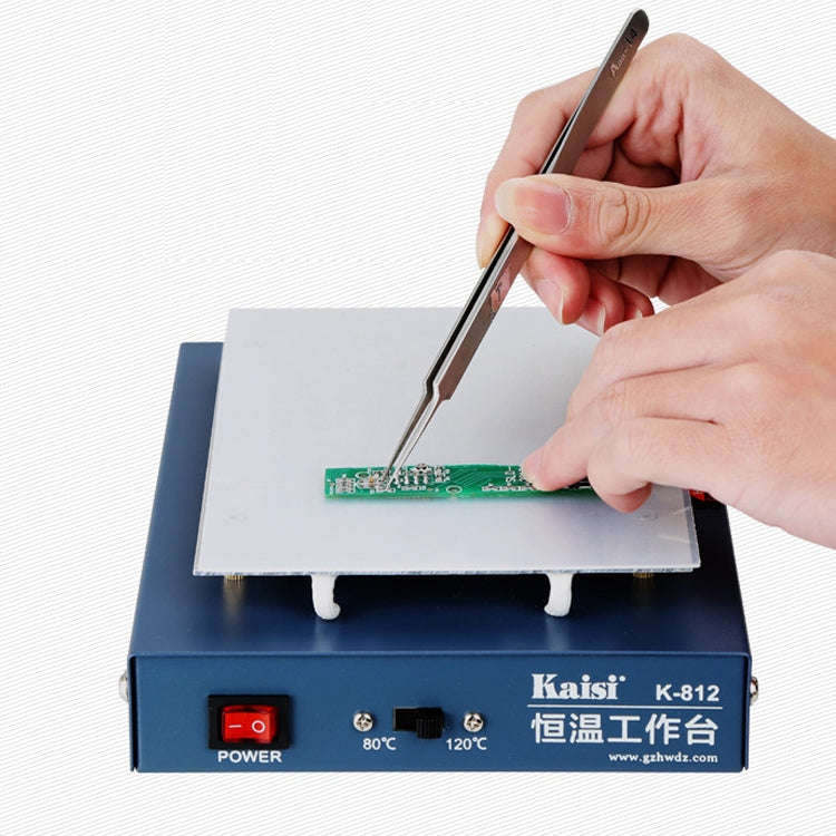 Kaisi K-812 Constant Temperature Heating Plate LCD Screen Open Separator Desoldering Station, US ...