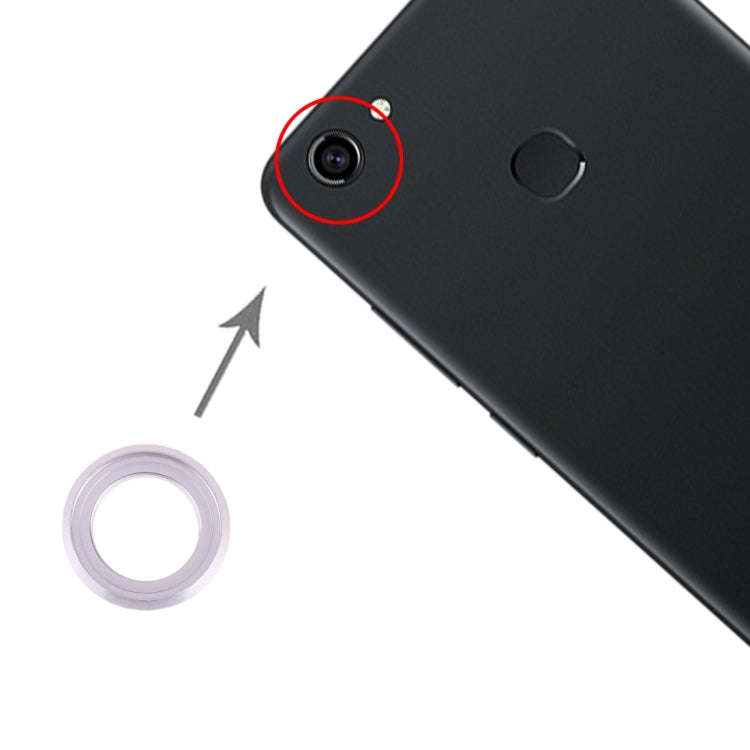 For Vivo Y73 10pcs Camera Lens Cover (Silver)