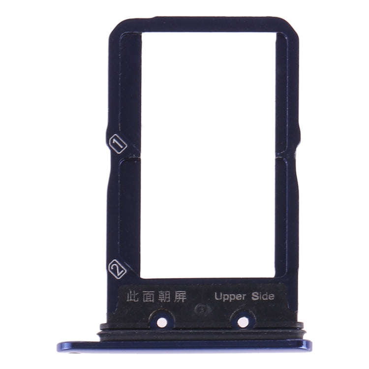 For Vivo X27 SIM Card Tray + SIM Card Tray (Blue)