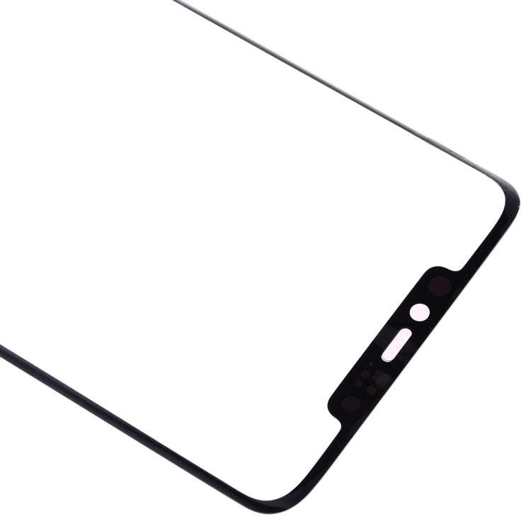 For Huawei Mate 20 Pro Front Screen Outer Glass Lens (Black)