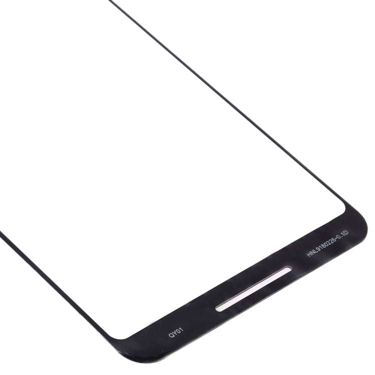 Front Screen Outer Glass Lens for Google Pixel 3 XL(Black)