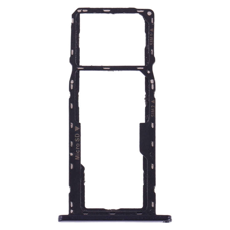 SIM Card Tray + SIM Card Tray + Micro SD Card Tray for Asus ZenFone MAX M1 ZB555KL(Black)
