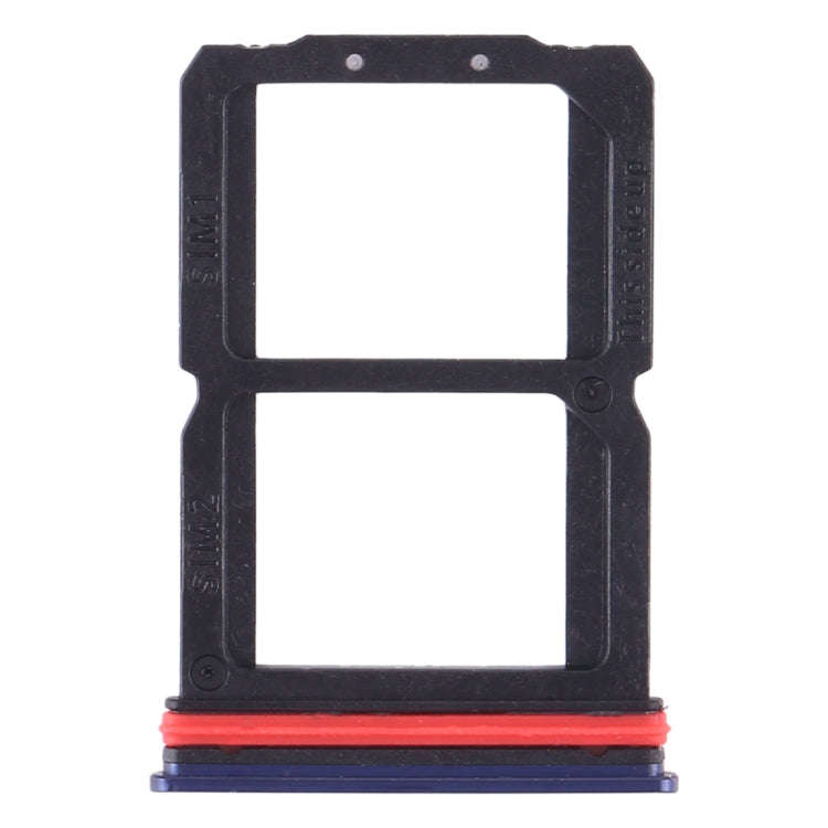 For OnePlus 7 SIM Card Tray + SIM Card Tray (Blue)