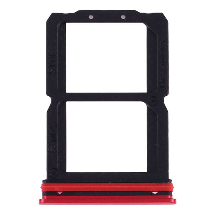 For OnePlus 7 SIM Card Tray + SIM Card Tray (Red)