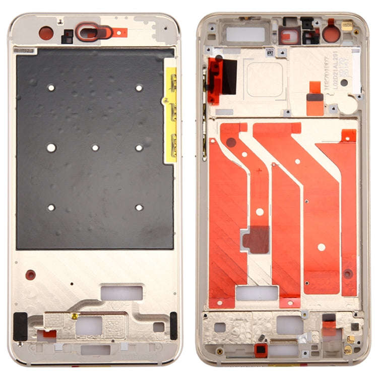 For Huawei Honor 9 Front Housing LCD Frame Bezel Plate(Gold)