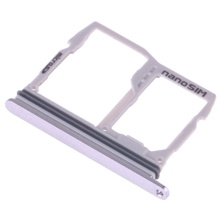SIM Card Tray + Micro SD Card Tray for LG G6 H870 H871 H872 LS993 VS998 US997 H873 (Silver)