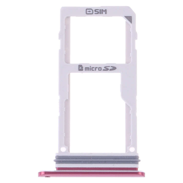 SIM Card Tray + SIM Card Tray / Micro SD Card Tray for LG V30 VS996 LS998U H933 LS998U (Red)
