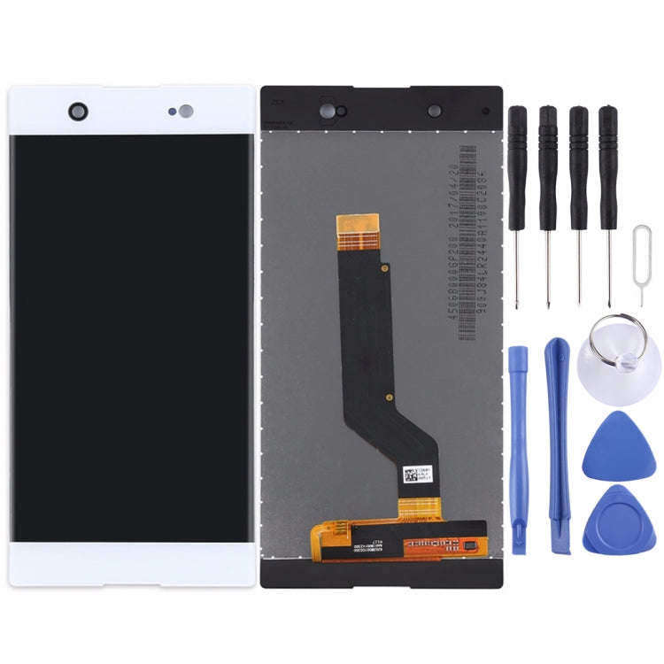 OEM LCD Screen for Sony Xperia XA1 Ultra with Digitizer Full Assembly(White)
