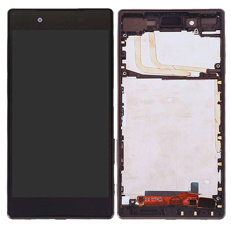OEM LCD Screen for Sony Xperia Z5 Digitizer Full Assembly with Frame(Black)