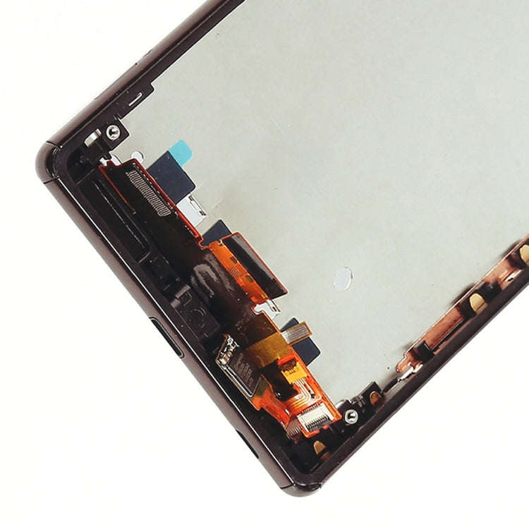 OEM LCD Screen for Sony Xperia Z4 Digitizer Full Assembly with Frame(Black)